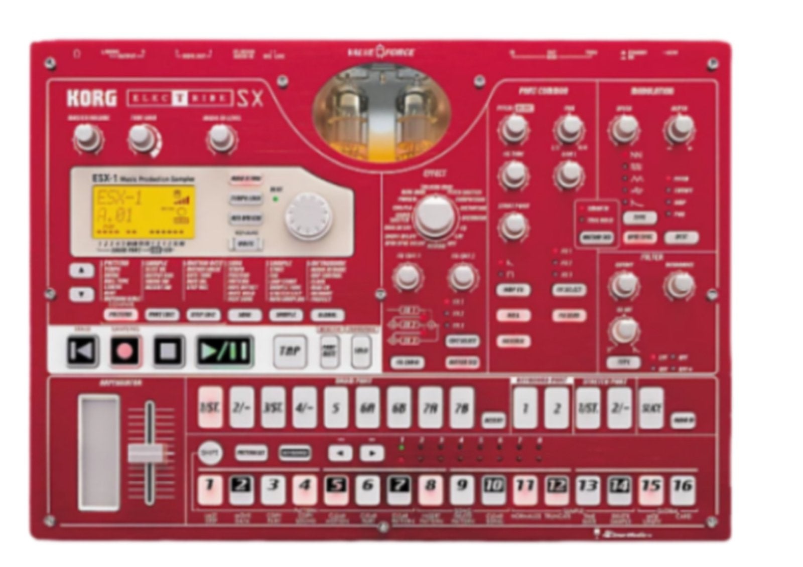 Korg esx smartcard versie, Muziek en Instrumenten, Ophalen, Gebruikt, Korg, Met midi-aansluiting