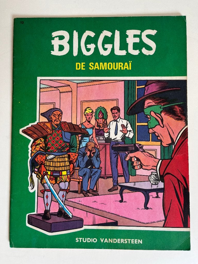 Biggles 12 - De Samouraï - Vandersteen - 1967, Ophalen of Verzenden, Studio Vandersteen