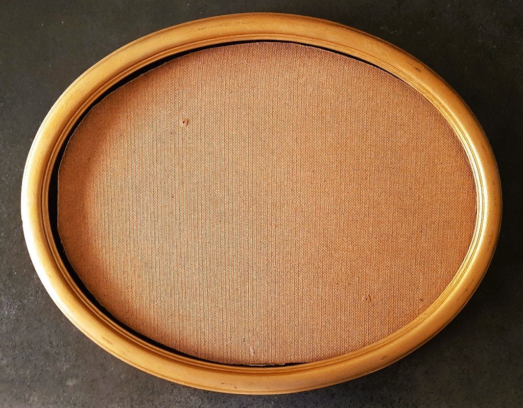 Te koop: Mooie houten ovalen gouden kader 51cm op 40cm., Antiek en Kunst, Ophalen of Verzenden