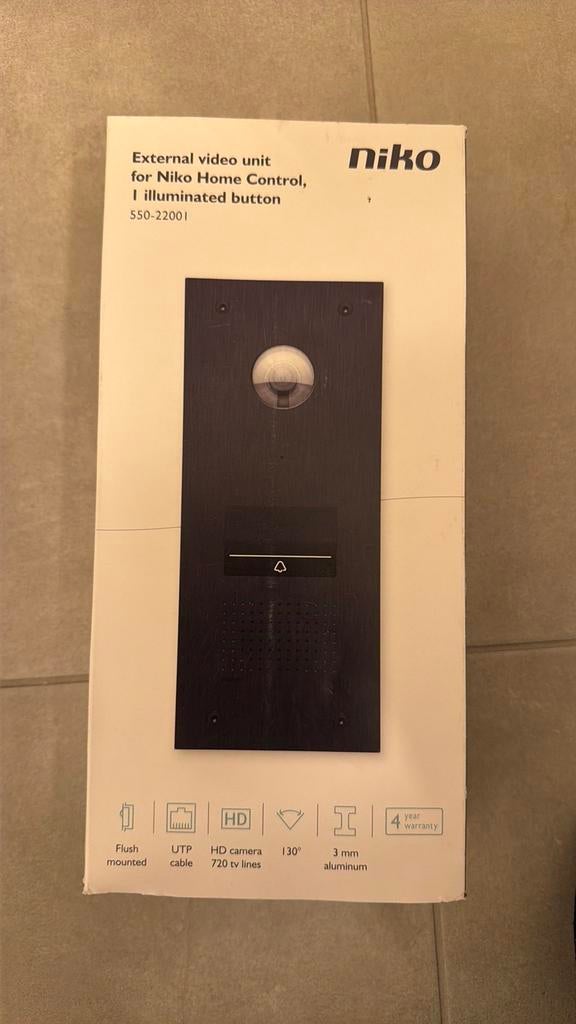 niko videofoon voor niko home control, Ophalen, Nieuw