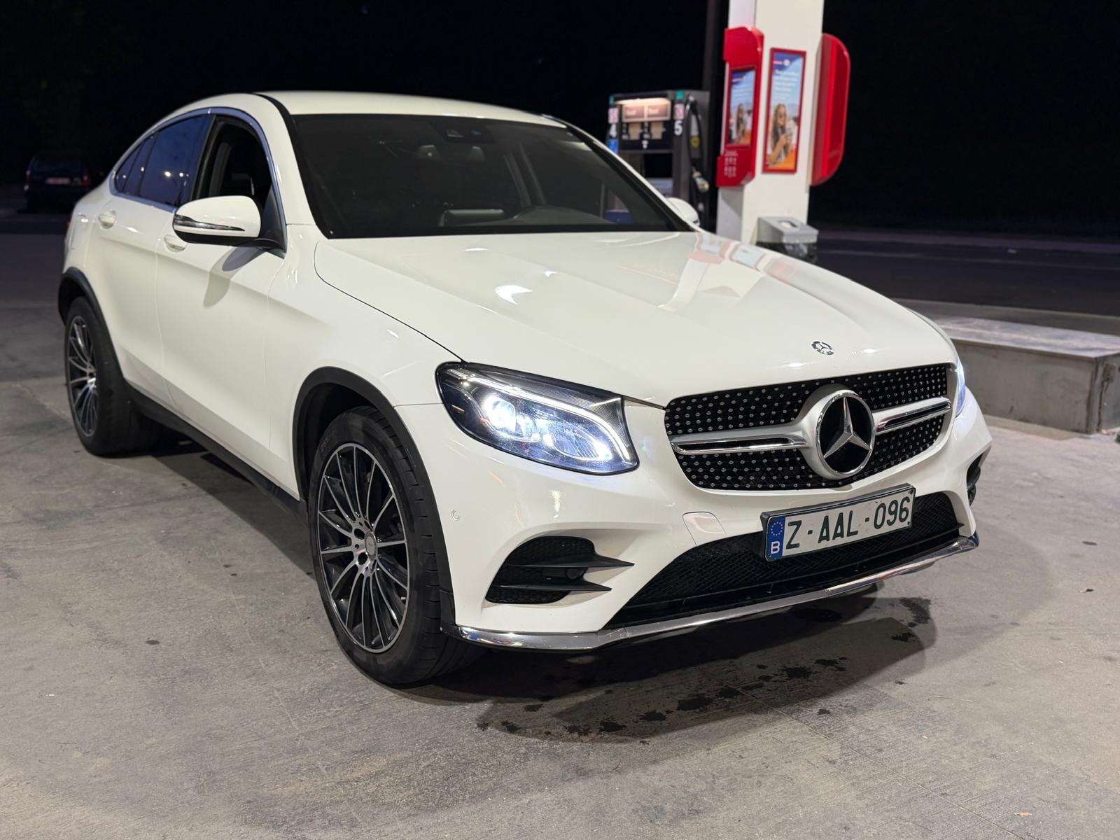 MERCEDES GLC COUPÉ 250 d PACK/AMG, Auto's, Automaat, 4 deurs, 4 cilinders, Wit
