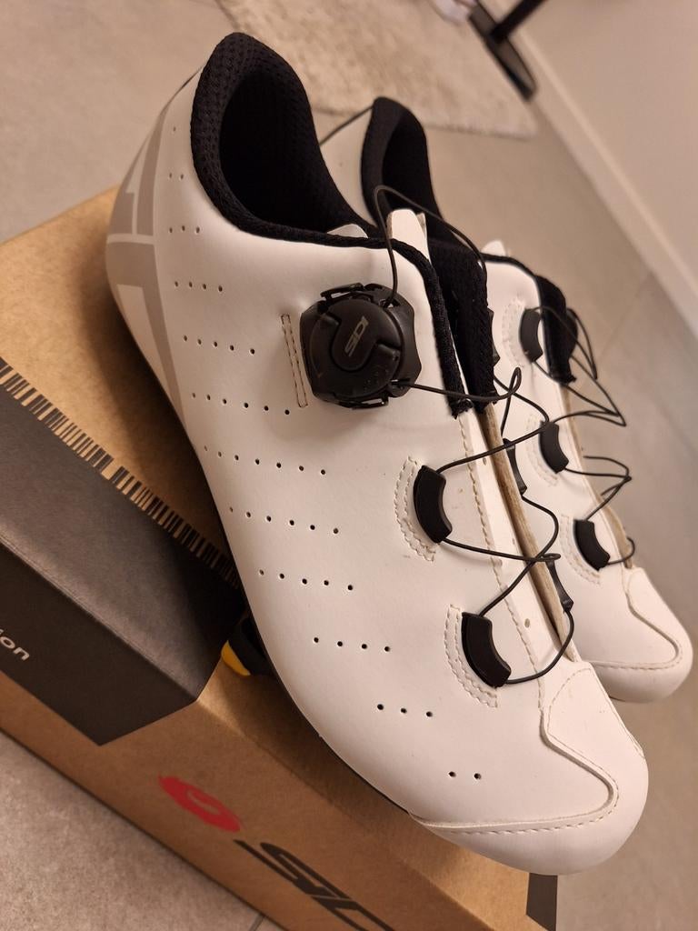 Raceschoenen sidi fast 2 wit maat 42, Fietsen en Brommers, Sidi's, Schoenen, Overige maten, Ophalen of Verzenden