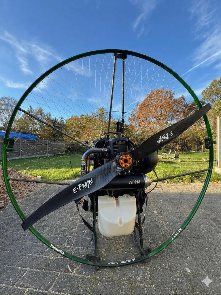 Paramotor Power2Fly + Atom80 + Offgrid Throttle + EPROP, Enlèvement, Paramoteur