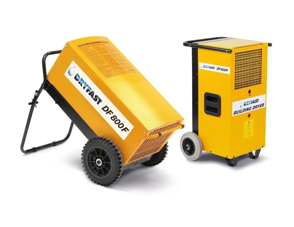 Bouwdroger huren Hasselt | €49/week | Dryfast DF400 DF800, Doe-het-zelf en Bouw, Ophalen, Zo goed als nieuw, Ventilator
