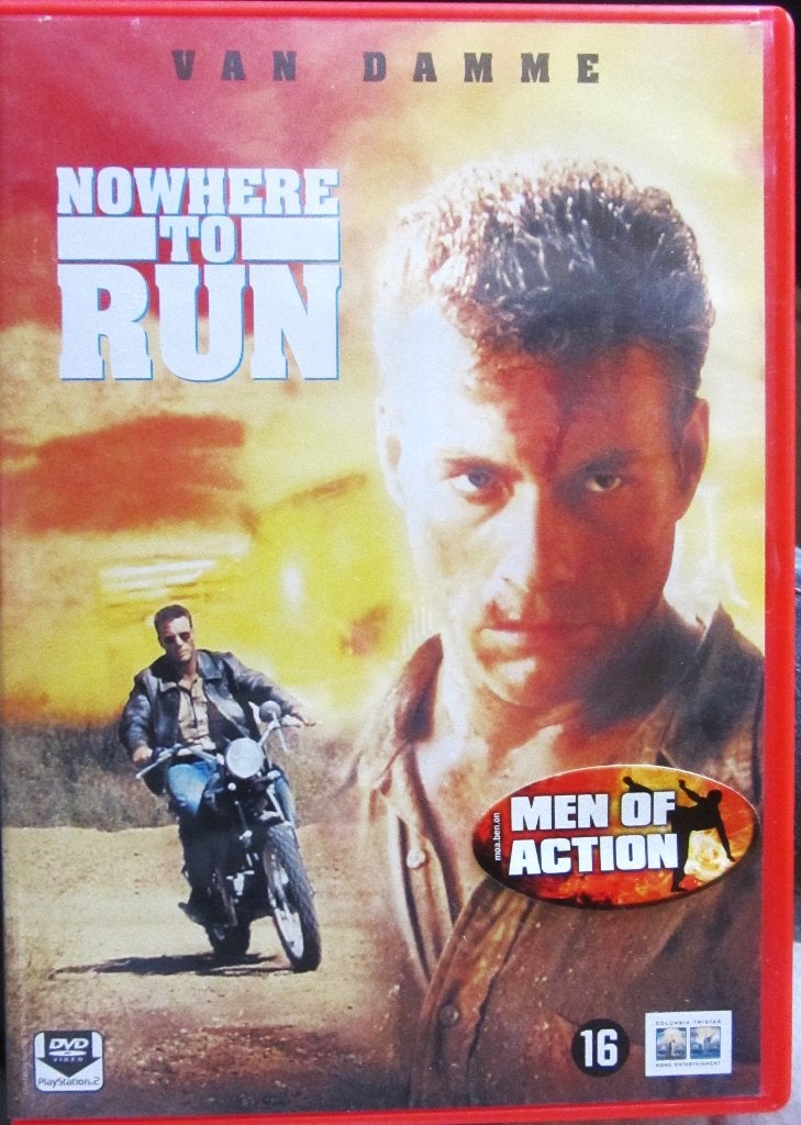 DVD ACTIE- NOWHERE TO RUN (JEAN-CLAUDE VAN DAMME), Ophalen of Verzenden, Engels, Actie, Nederlands