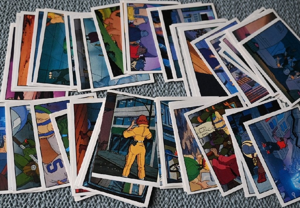 Panini Teenage Mutant Ninja Turtles /134 stickers, Verzenden, Zo goed als nieuw, Overige typen