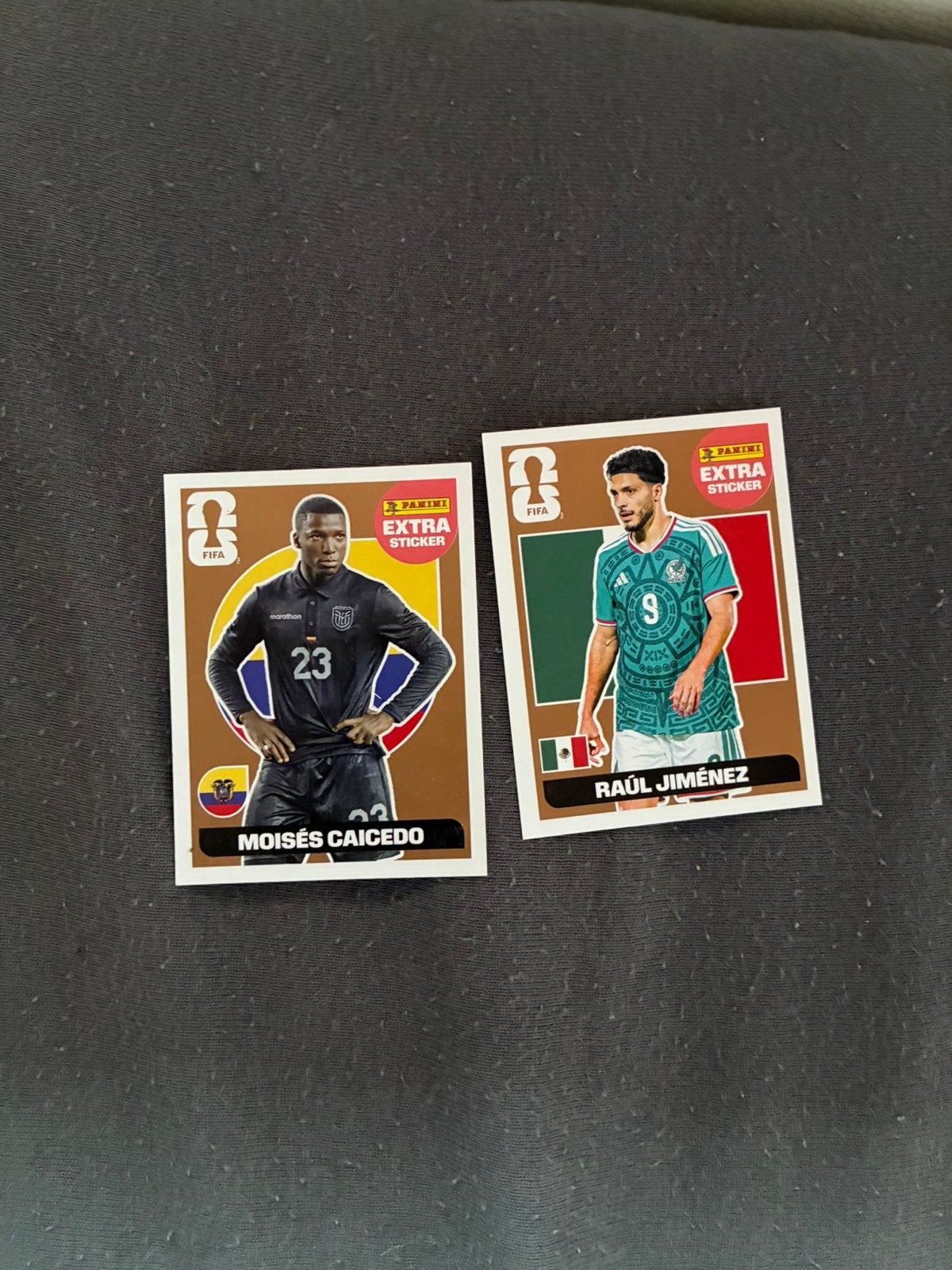 Panini 2026 extra (brons), Ophalen