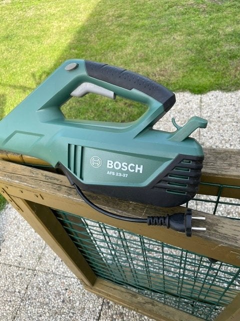 elektrische bosmaaier/trimmer, Tuin en Terras, Ophalen, Gebruikt, Elektrisch