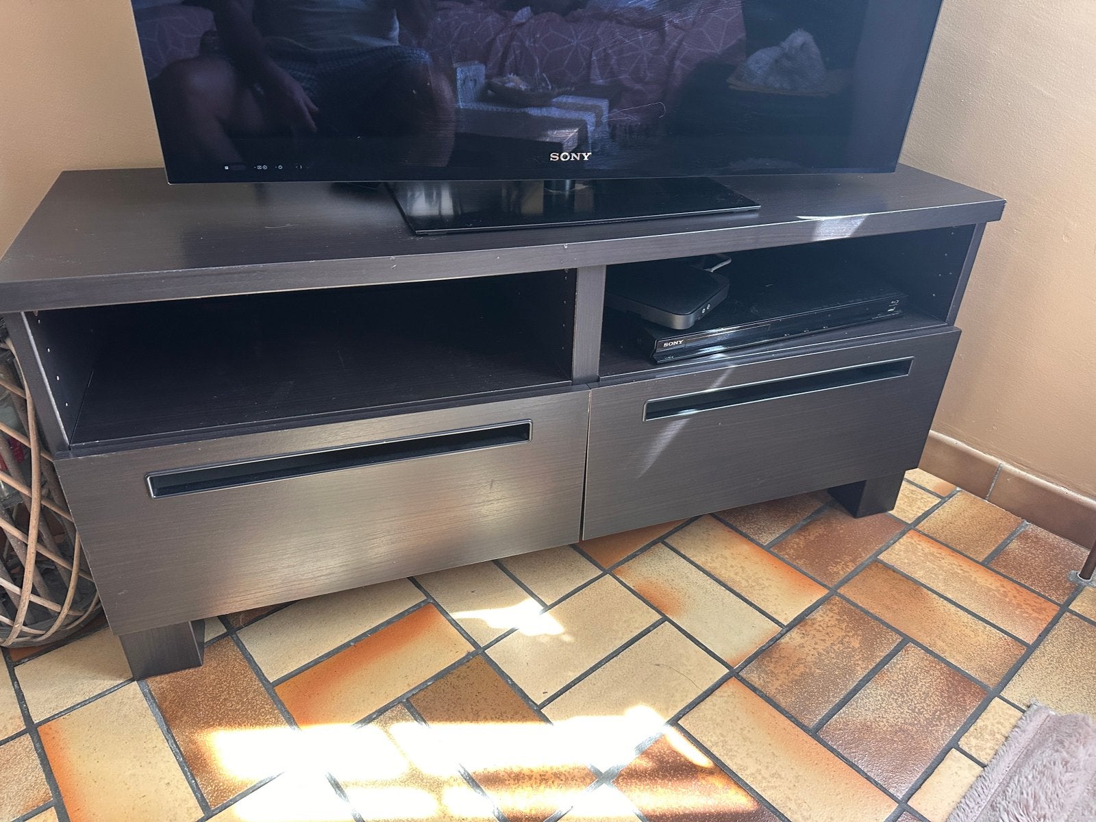 Meuble télévision noir, 25 à 50 cm, Moins de 100 cm, 100 à 150 cm, Enlèvement