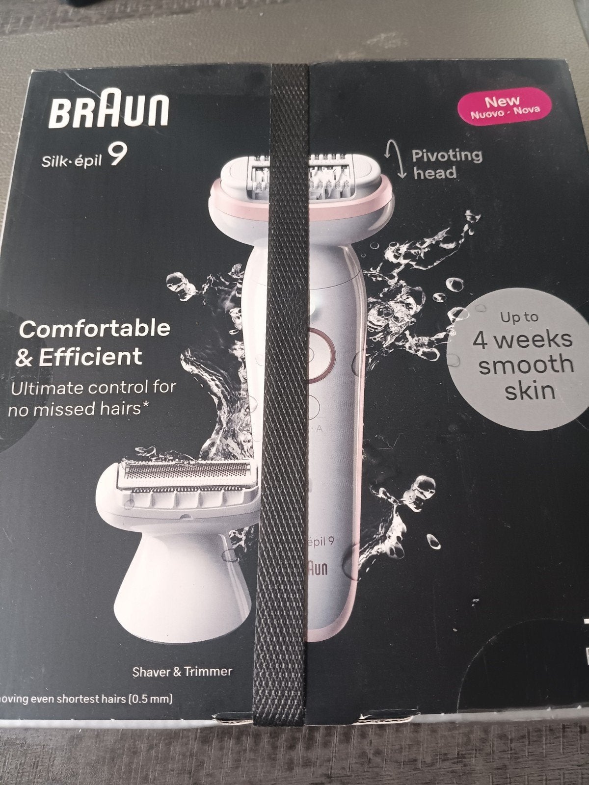 Braun Silk-épil 9, Ophalen of Verzenden, Nieuw, Scheren en Epileren