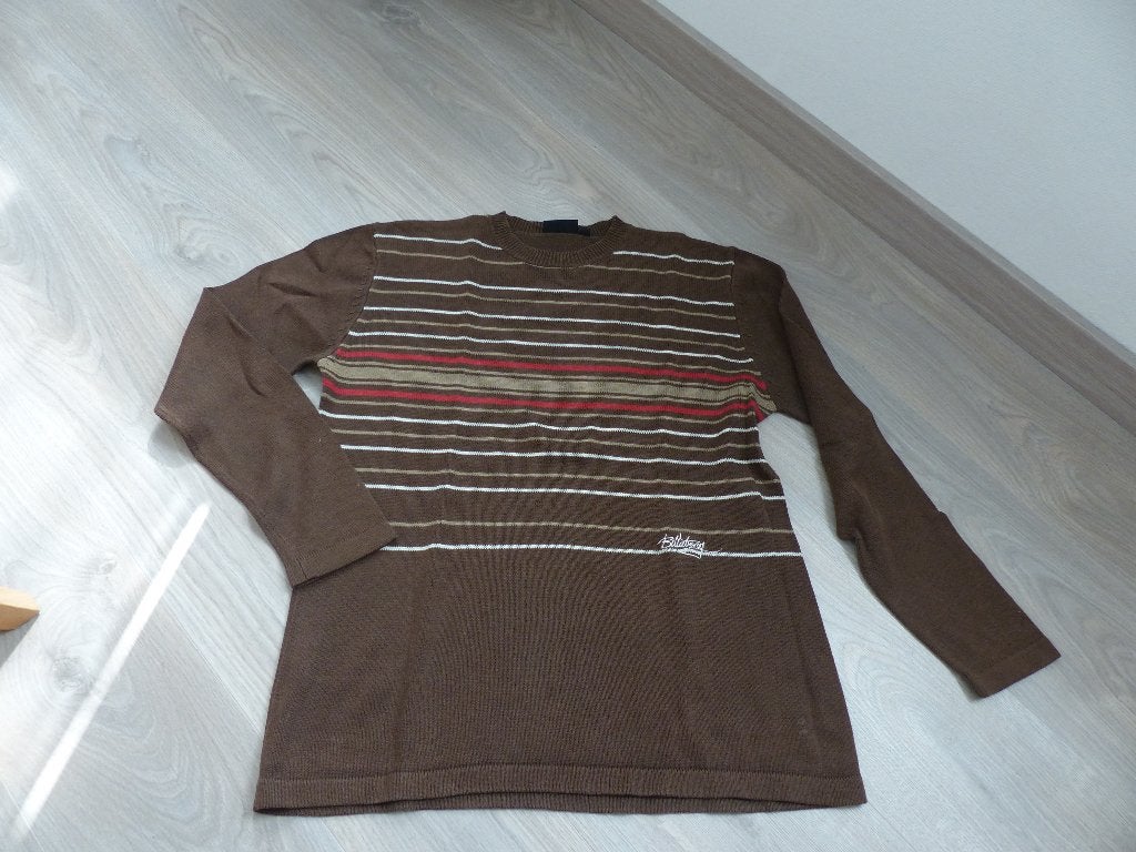 Billabong bruine trui maat small - lange mouwen, Kleding | Heren, Truien en Vesten, Bruin, Maat 48/50 (M), Ophalen of Verzenden