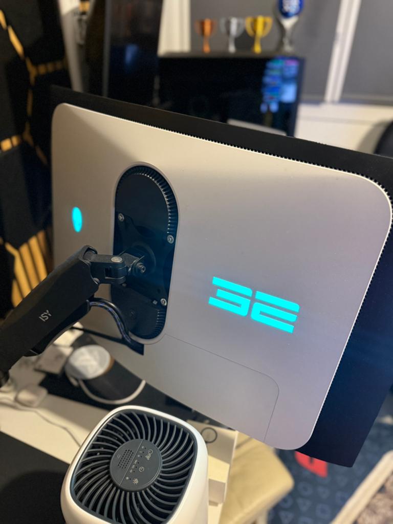 Ecran Alienware AW3225QF, Informatique & Logiciels, Moniteurs, Comme neuf, 201 Hz ou plus, DisplayPort, HDMI, Gaming, Incurvé