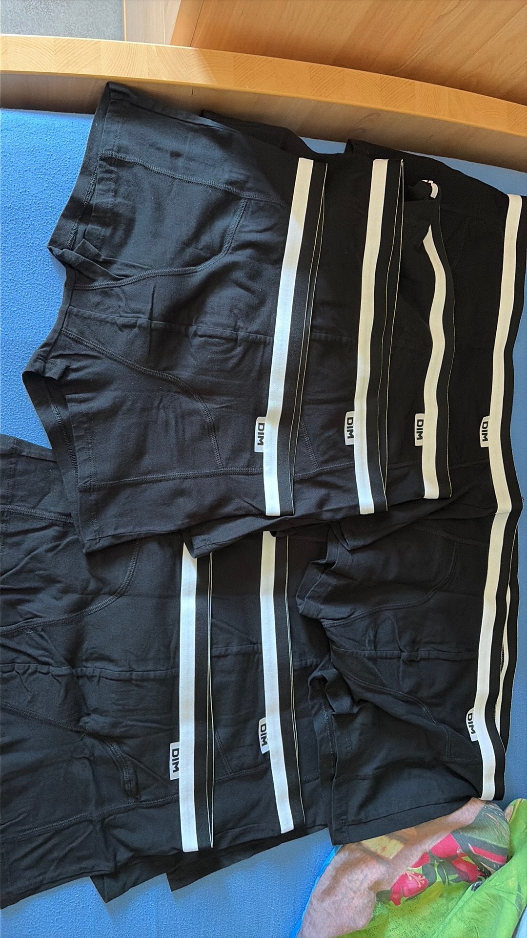 8 boxershorts nieuw!!! Maat L zwart witte boord, Ophalen