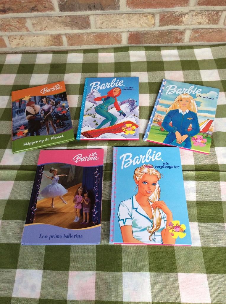 BARBIE BOEKEN ZO GOED ALS NIEUW, Enlèvement ou Envoi, Comme neuf, MATTEL