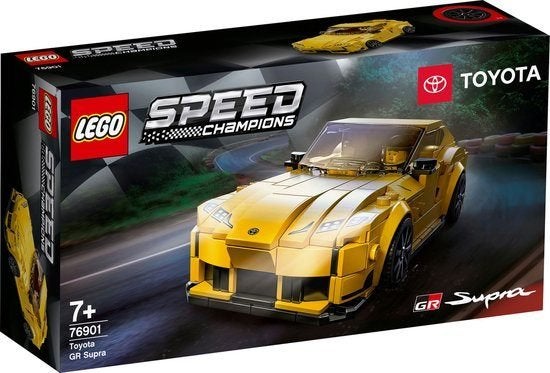 LEGO 76901 Speed champions Toyota GR Supra nieuw, Lego, Nieuw, Complete set, Compleet