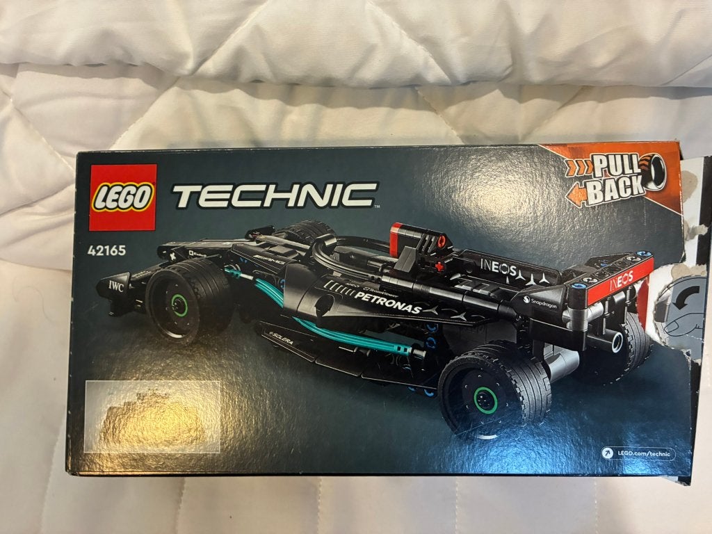 lego technics mercedes AMG F1 wagen, Ophalen of Verzenden, Compleet, Lego