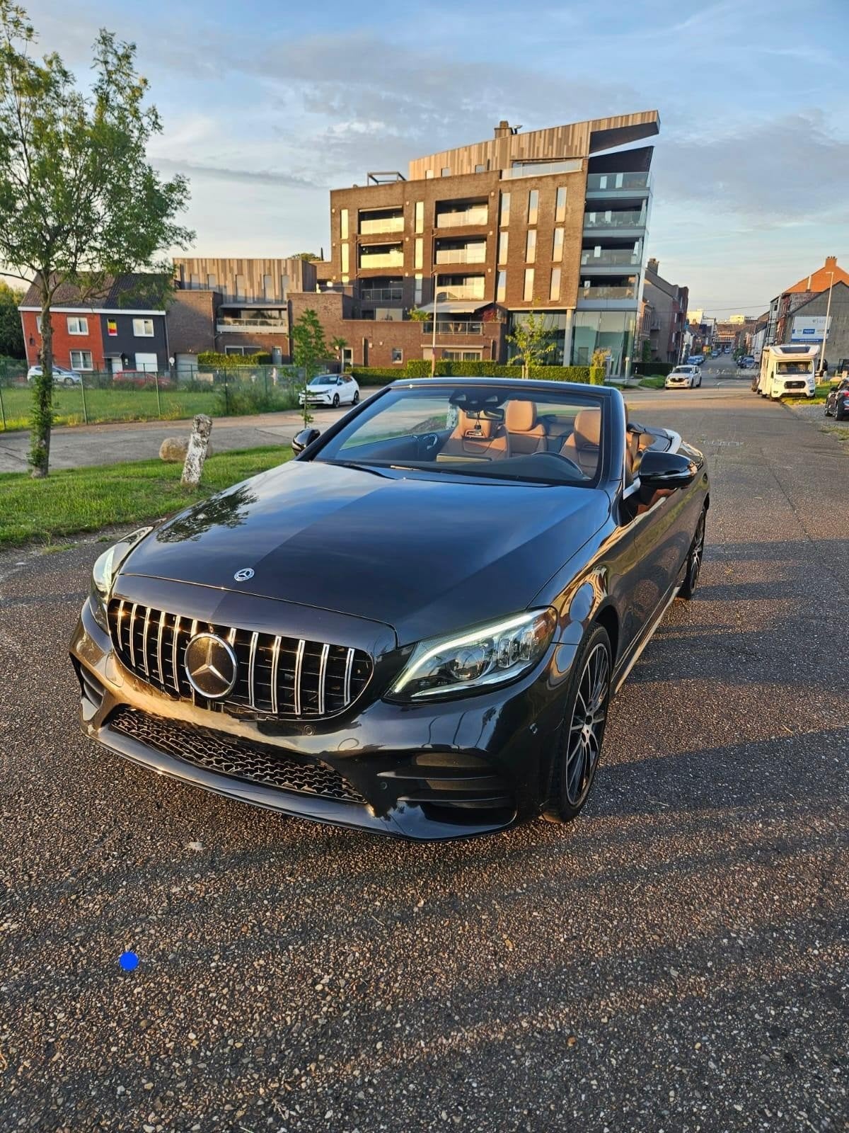 Mercedes c220d amg cabrio, Auto's, Mercedes-Benz, Automaat, 4 zetels, Achterwielaandrijving, 143 kW