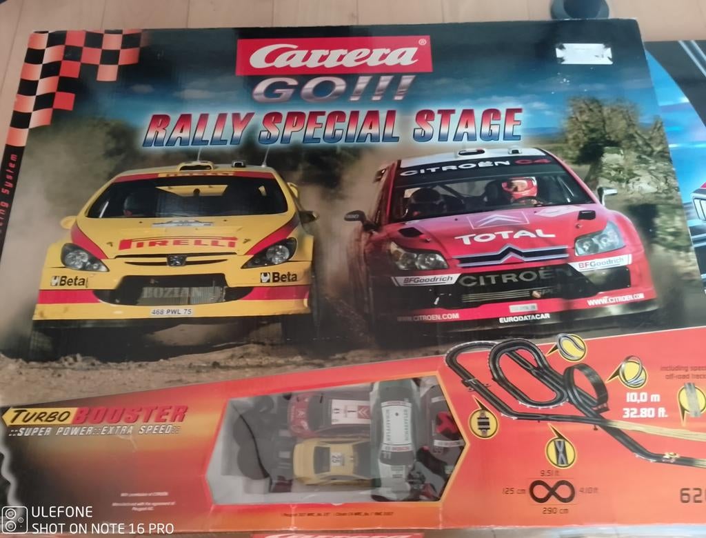 2 circuits Carrera Go compatibles (total 15 m!) +7 voitures, Auto