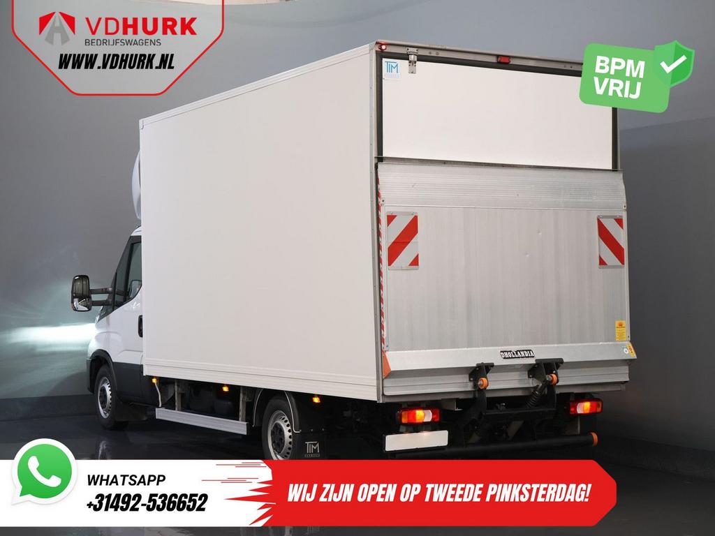 Iveco Daily 35S18HV 3.0 Aut. ZF BPM VRIJ! Bakwagen Laadklep/, Automaat, Iveco, Wit, Bedrijf