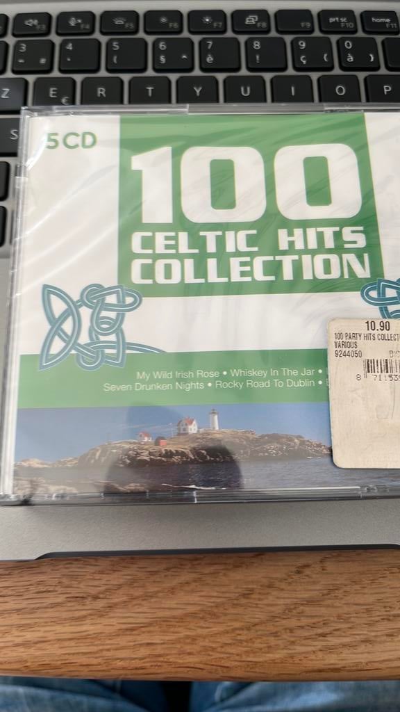 100 CELTIC HITS COLLECTION (5CD), Ophalen of Verzenden