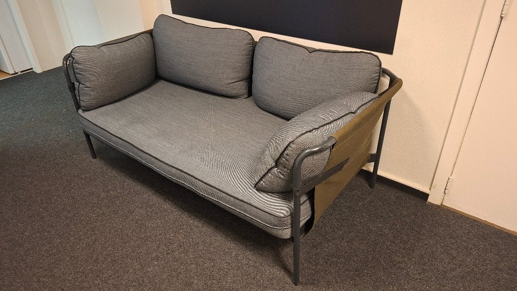 Canapé HAY Can - Gris/vert, Maison & Meubles, 75 à 100 cm, 125 cm ou plus, Enlèvement, Utilisé
