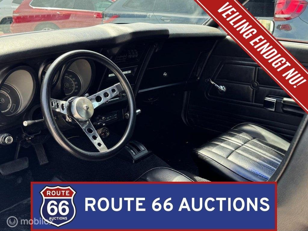 Ford Mustang Mach 1 | 1971 | Route 66 Auctions, Zwart, Bedrijf, Handgeschakeld, Overige carrosserie