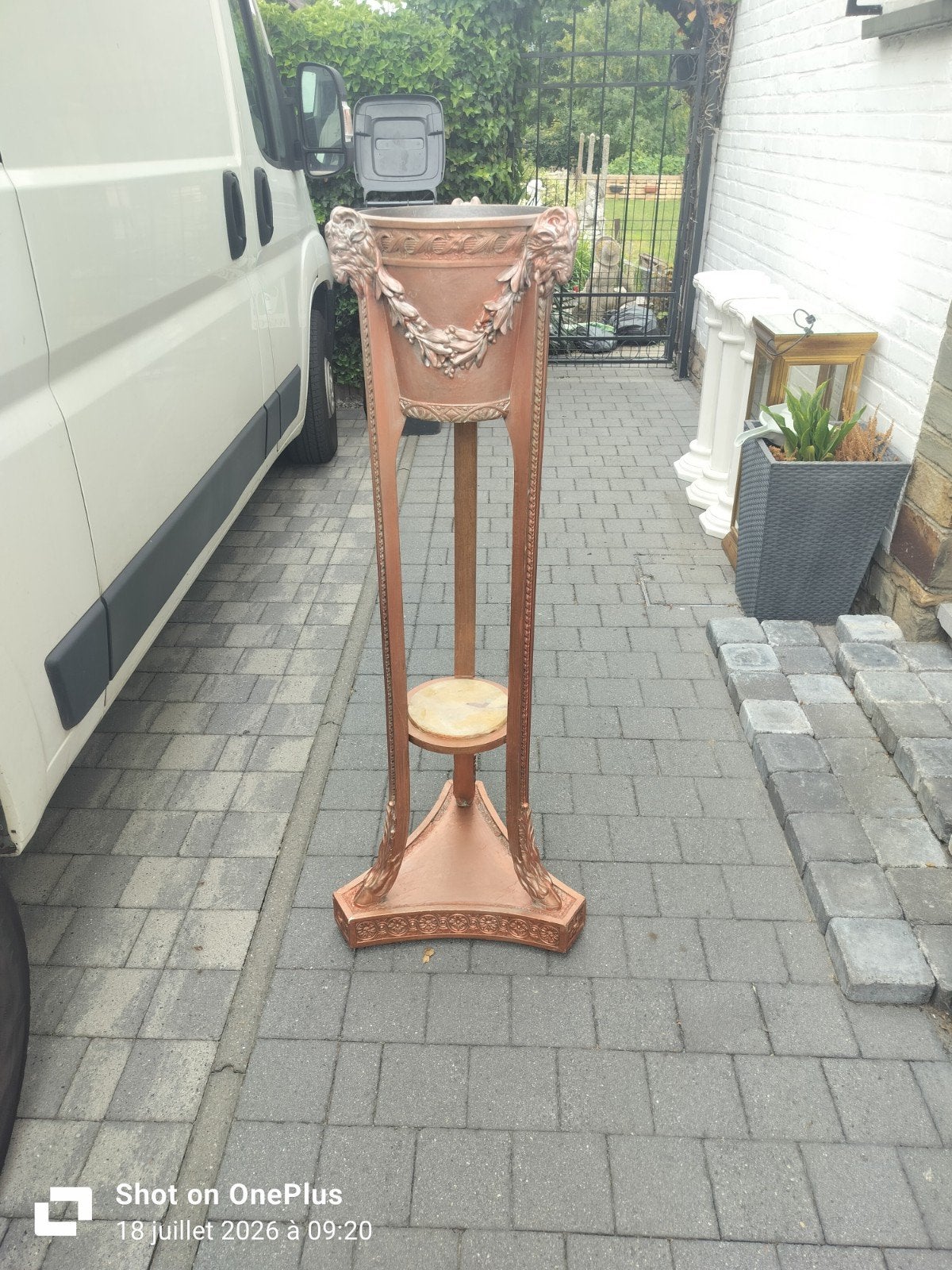 Pot de fleur, Huis en Inrichting, Woonaccessoires | Zuilen en Pilaren, Ophalen