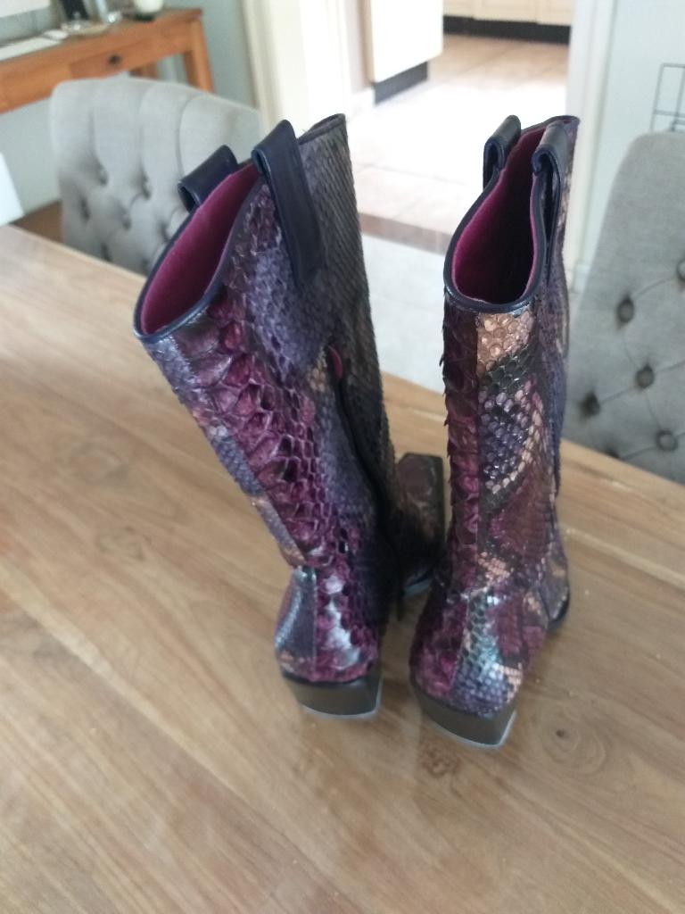 Dames schoenen, Hoge laarzen, Overige kleuren, Zo goed als nieuw, Ophalen