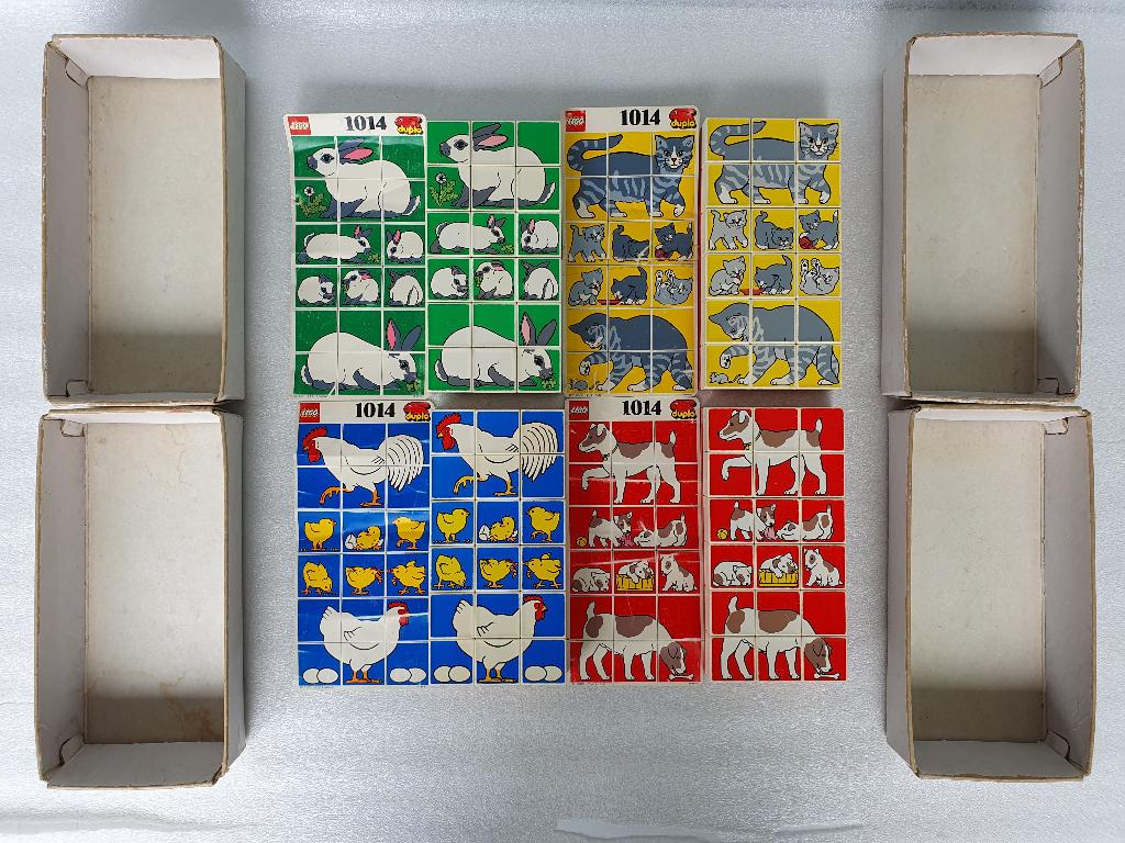 Lego Duplo 1014: Mosaic Set Pets, Gebruikt, Ophalen of Verzenden, Compleet, Duplo
