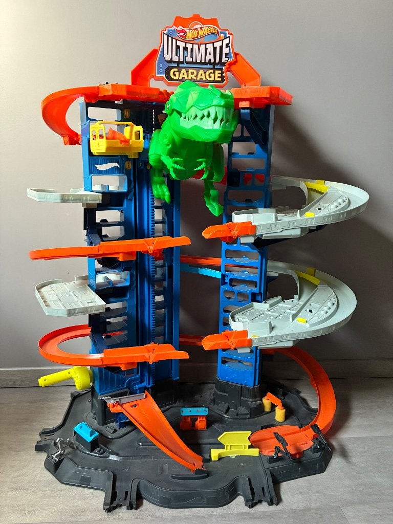 Autobaan Hot Wheels Dino, Ophalen, Hot Wheels, Handmatig, Racebaan