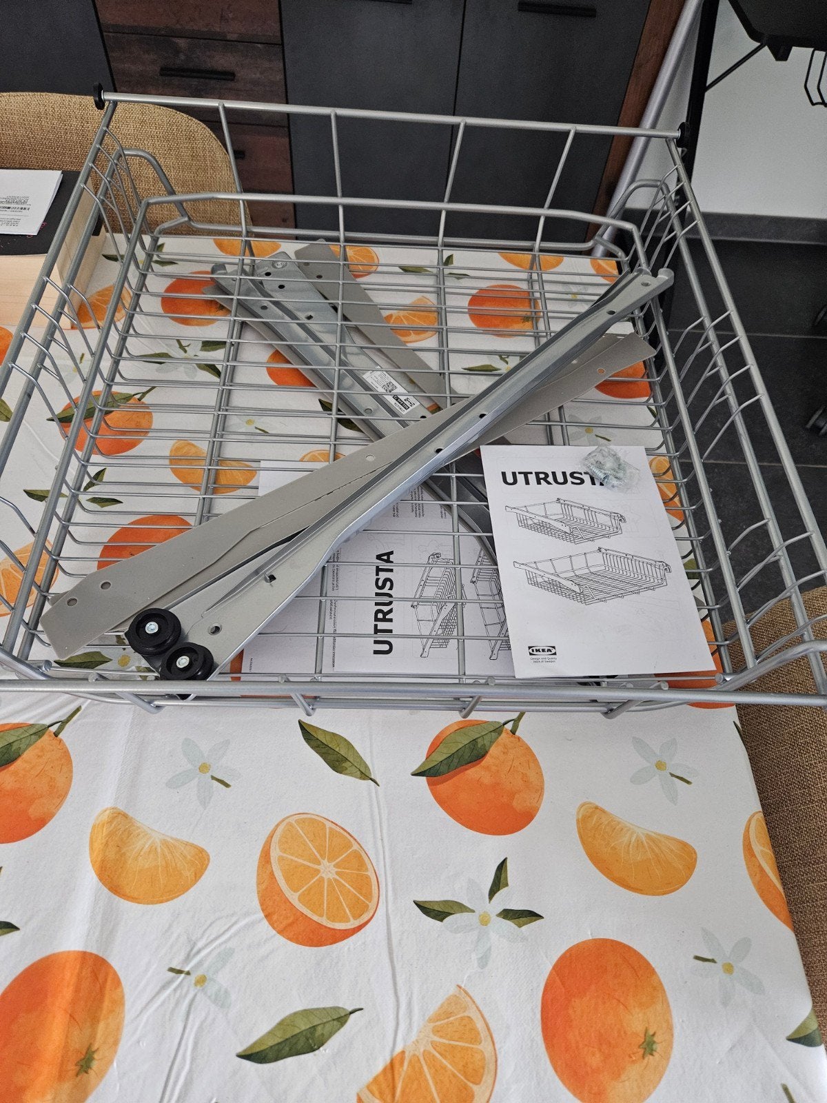 2 metalen schuiven, Huis en Inrichting, Keuken | Keukenelementen, Ophalen