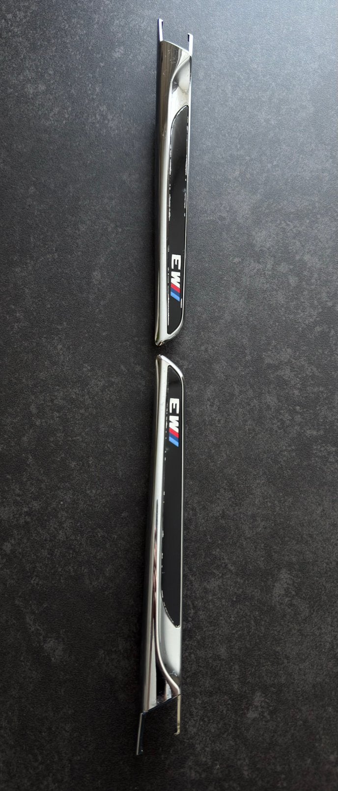 BMW F80 M3 originele chrome fenderlijst ///M3, Gebruikt, Links, Ophalen of Verzenden, Spatbord
