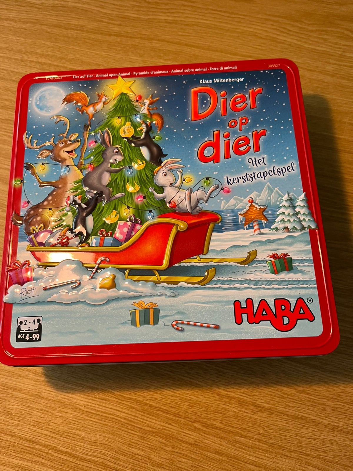 Dier op dier - het kerstapelspel - met handleiding, Enfants & Bébés, Jouets | Éducatifs & Créatifs, Enlèvement, Comme neuf