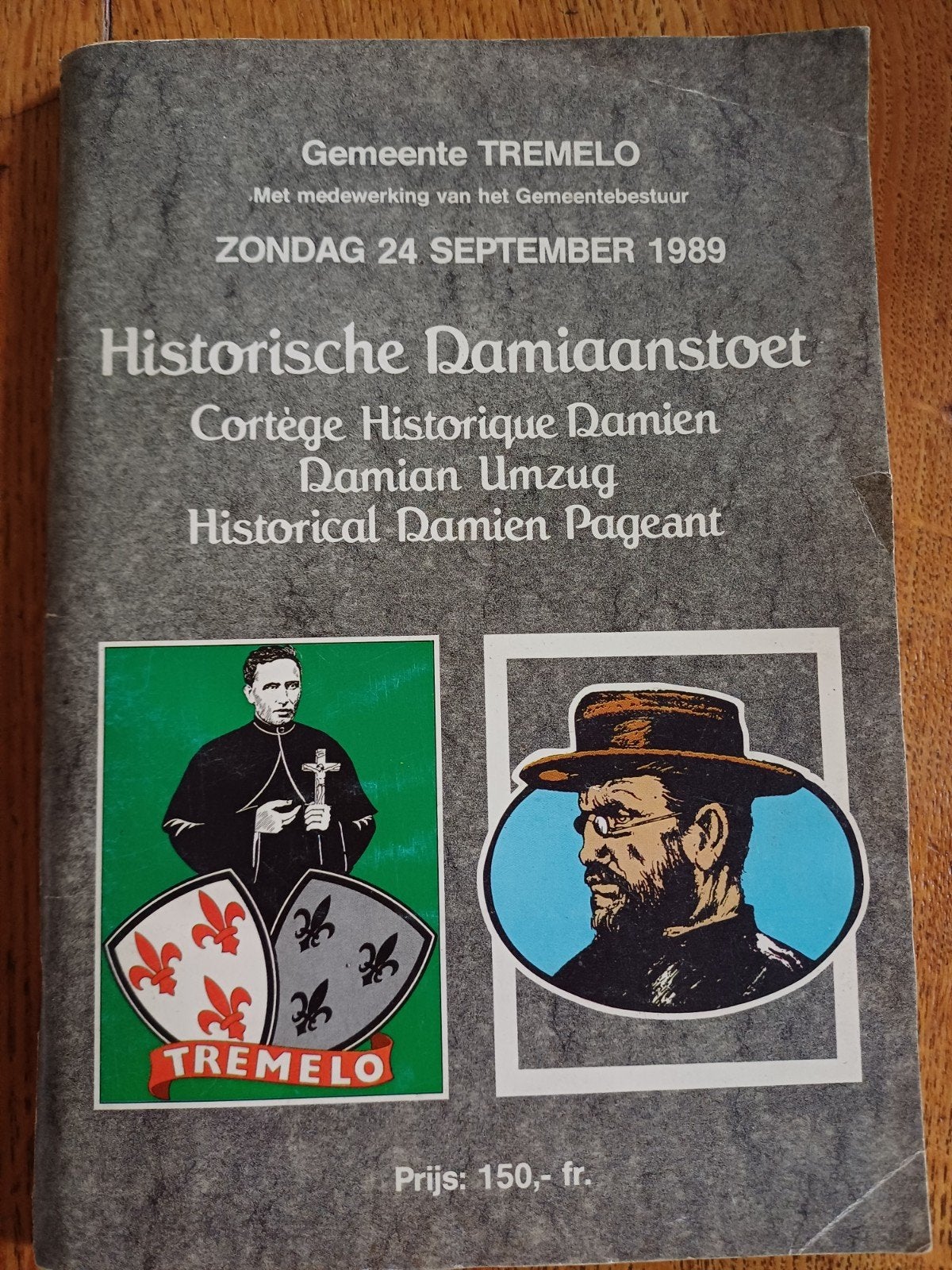 Pater Damiaan, Ophalen