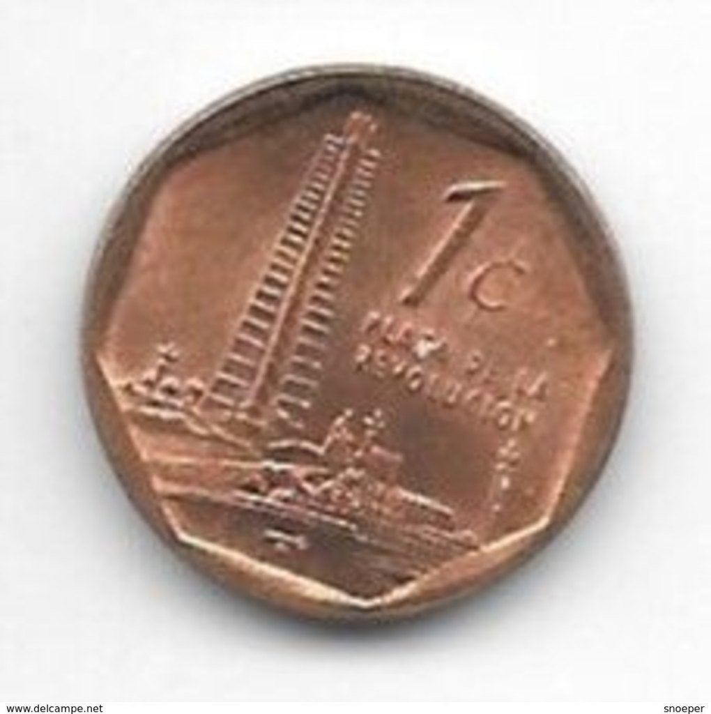 cuba 1 centavo 2007 km 721 unc, Postzegels en Munten, Munten | Amerika, Verzenden, Noord-Amerika, Losse munt
