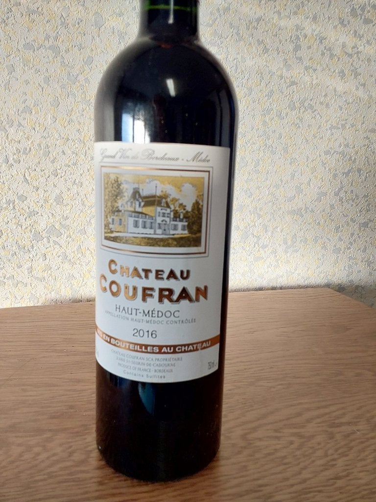5 b. Château Coufran 2016 (Haut-Medoc), Verzamelen, Wijnen, Ophalen, Frankrijk, Nieuw, Rode wijn