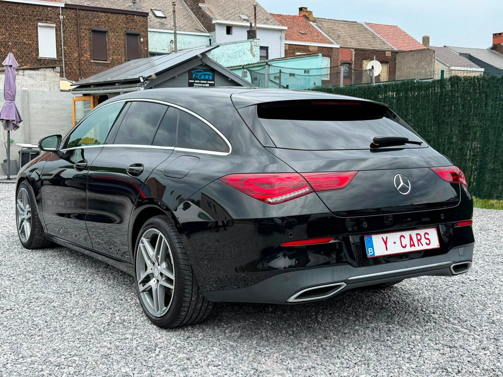 MERCEDES CLA 180D //BOITE AUTO// shooting brake, Auto's, CLA, Zwart, Leder, Bedrijf