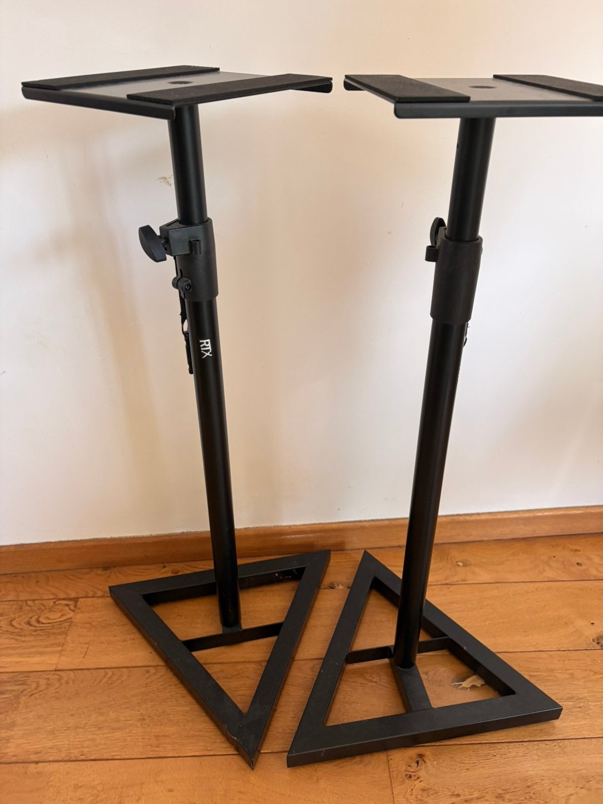 RTX Adjustable Studio Monitor Speaker Stands (Pair), Ophalen, Zo goed als nieuw, Speaker