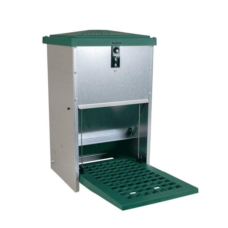 Feedomatic Automatische Voerbak 8kg, Dieren en Toebehoren, Ophalen of Verzenden, Nieuw, Kippenhok of Kippenren