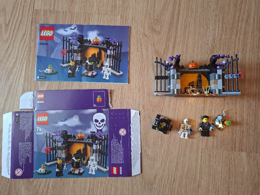 LEGO Halloween 40260 Halloween Haunt - Quasi nieuw, Inclusief instructies, Overige thema's, Lego, Ophalen of Verzenden