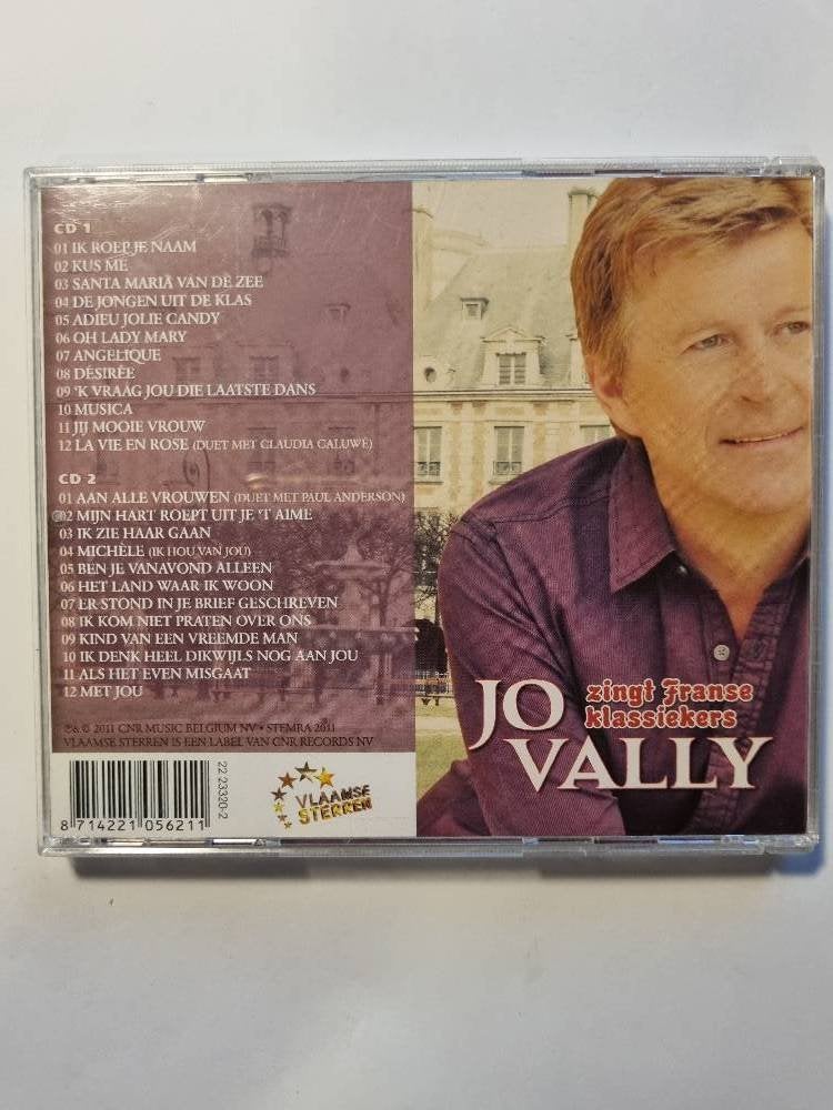 Jo Vally - Zingt Franse Klassiekers, CD & DVD, CD | Pop, Enlèvement ou Envoi, Utilisé