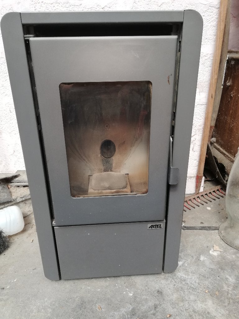 poêle à pellet de 6,5kw, 800 watts ou plus, Moins de 60 cm, Enlèvement, Utilisé