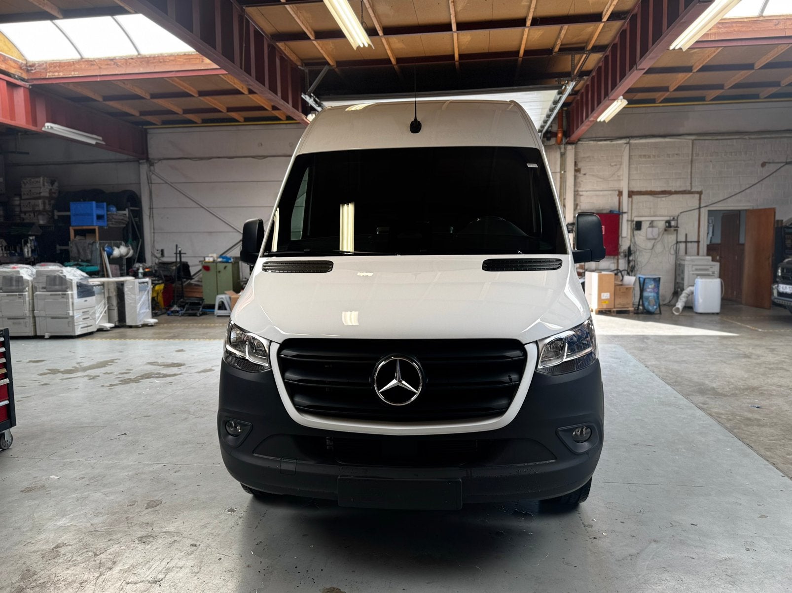 Mercedes Sprinter, Auto's, Bestelwagens en Lichte vracht, 4 cilinders, 109 g/km, Wit, Mercedes-Benz