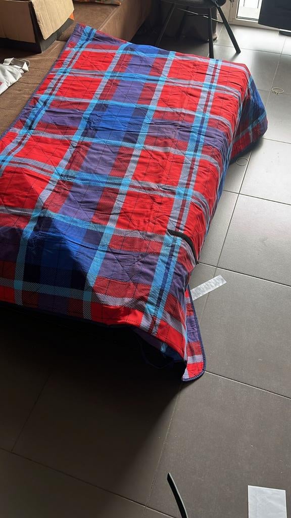 Deken voor in de auto met anti-slip honden, Ophalen, Zo goed als nieuw