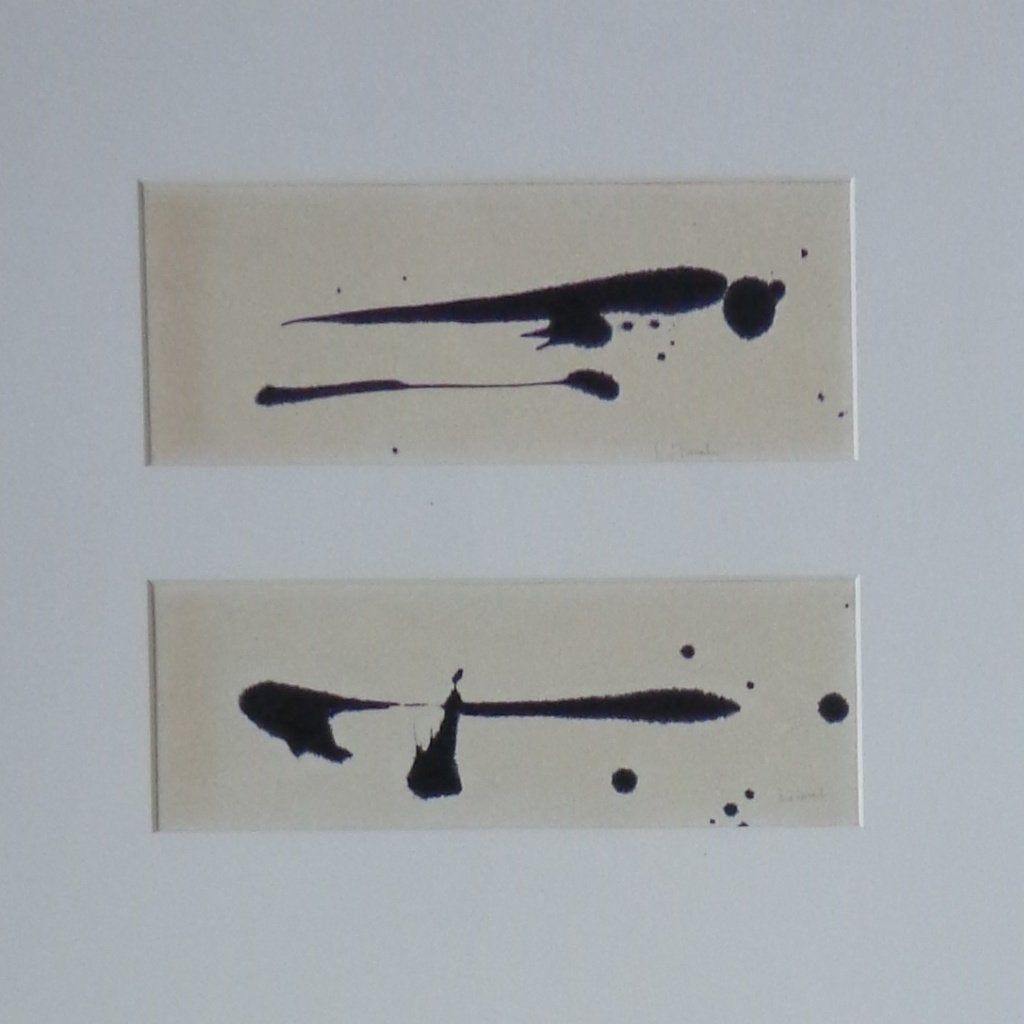 JULES LISMONDE / ZEN / ORIGINEEL WERK / 66x50cm / KADER SIG, Ophalen of Verzenden, Glas, Gesigneerd