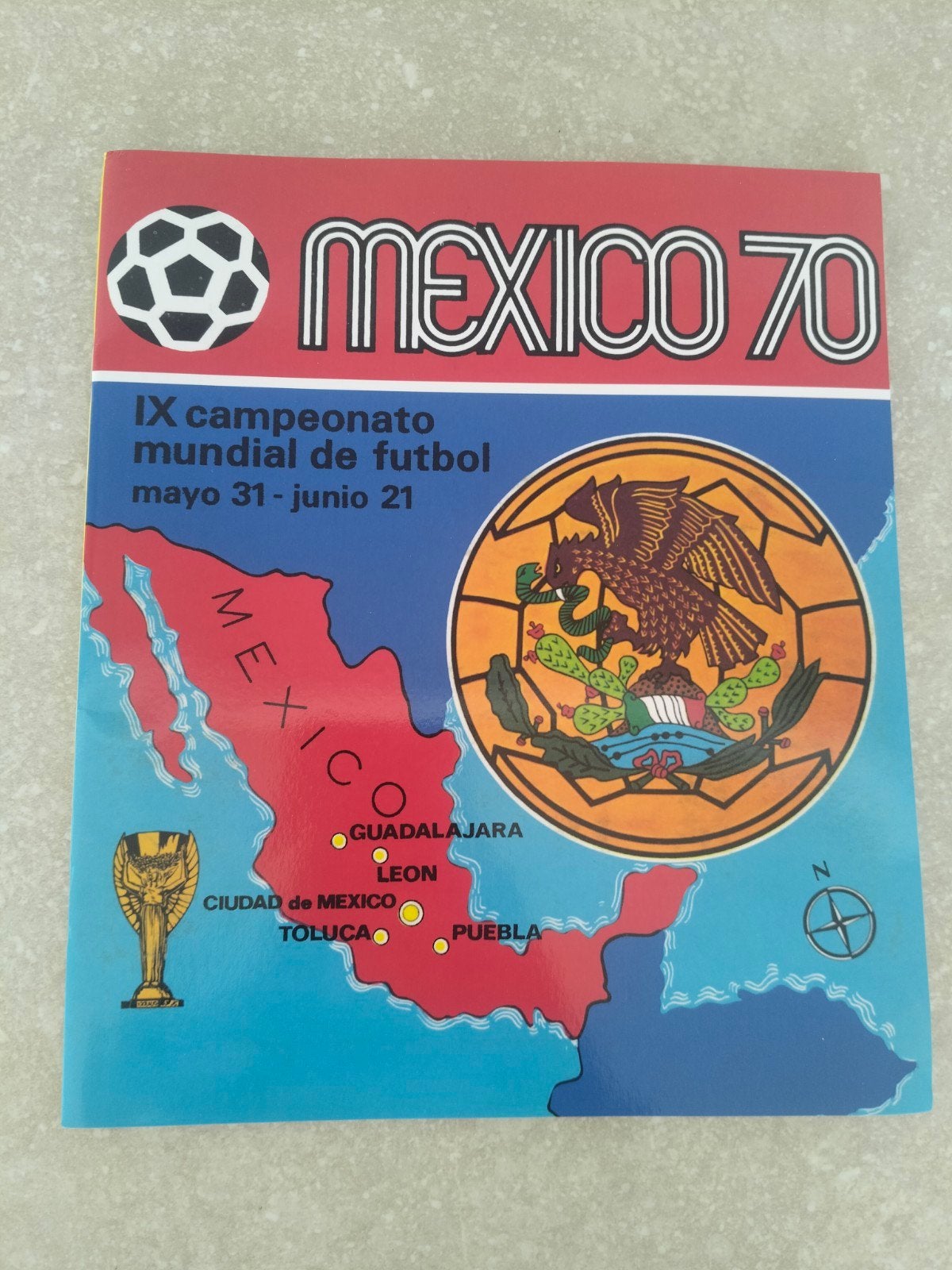 Panini album Mexico 70 Reprint, Enlèvement ou Envoi