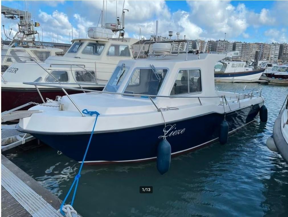Boot Orka 800, Watersport en Boten, Vis- en Consoleboten, Gebruikt, Binnenboordmotor, 6 meter of meer, Diesel