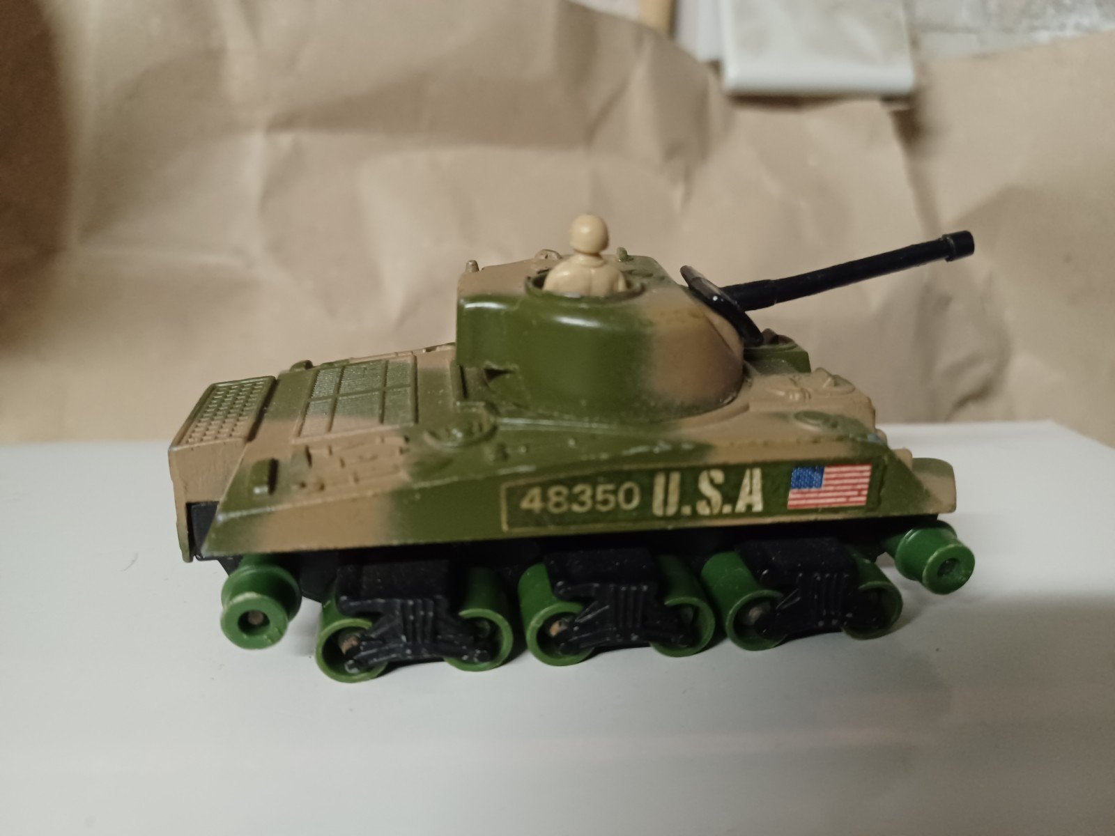 Sherman tank matchbox, Matchbox