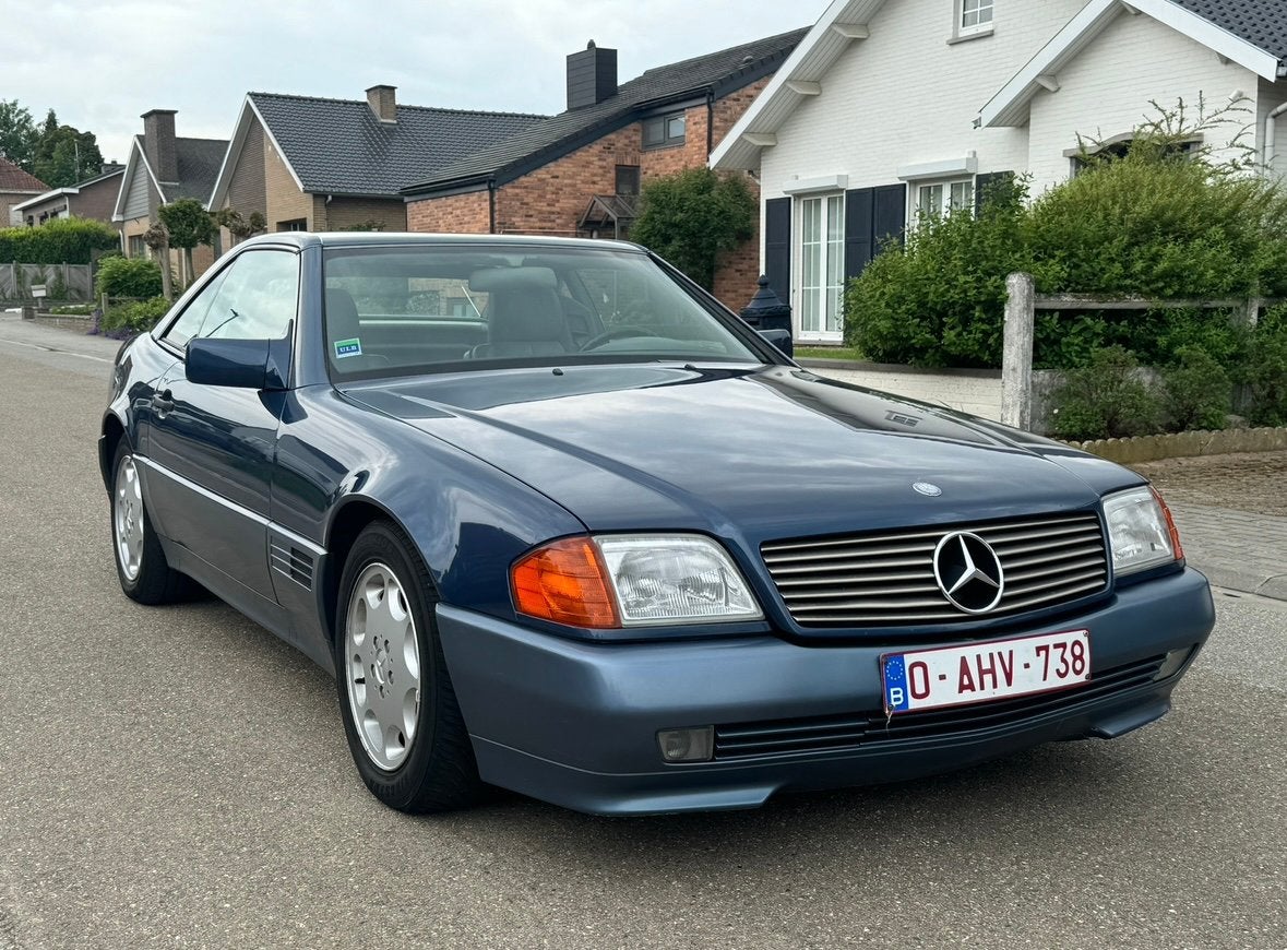 Mercedes SL 300 cabriolet ,automatique ,152.000km , 02.1992., Autos, Cuir, Electronic Stability Program (ESP), Achat, Entreprise