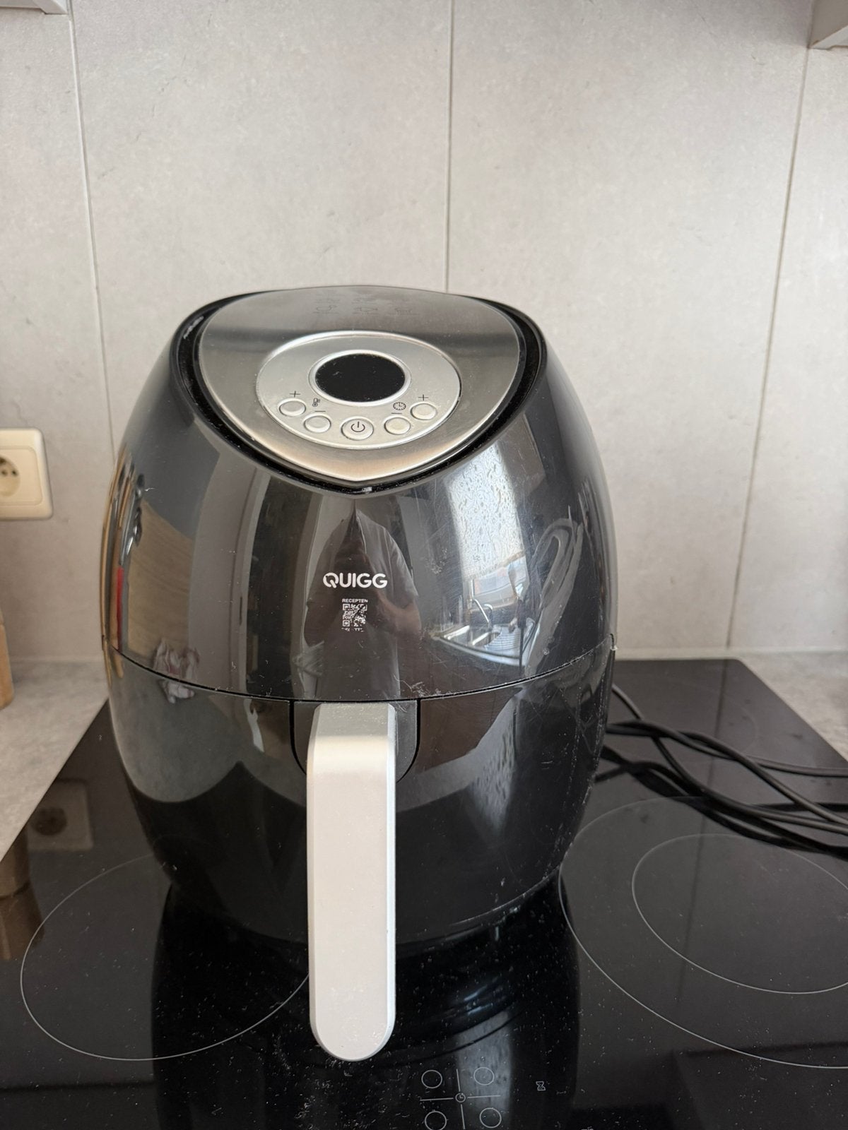 Quigg airfryer, Enlèvement, Comme neuf, Friteuse à air